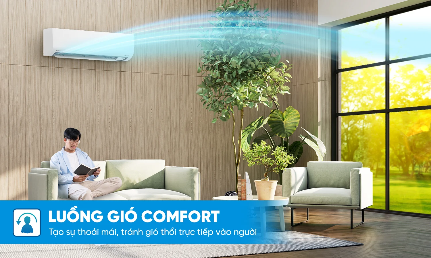 Máy lạnh Daikin Inverter 3HP FTKM71AVMV
