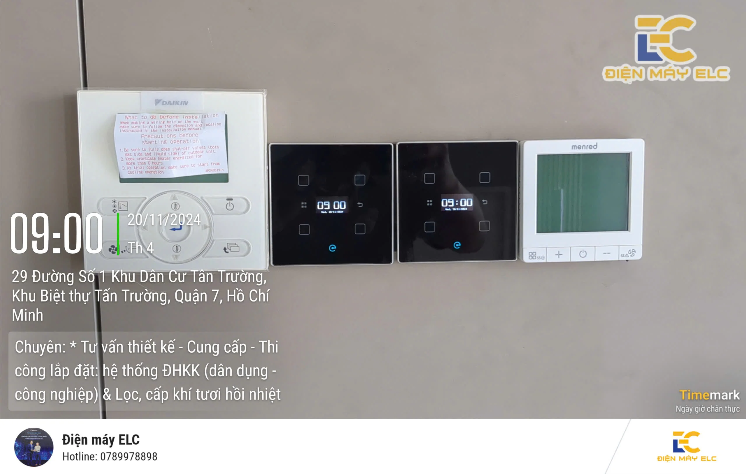 Thi Công Hệ Thống VRV Daikin & Khí Tươi Menred Hagisu Tại Villa Tấn Trường, Quận 7
