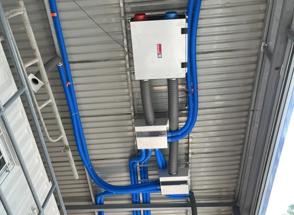 Điện máy ELC hoàn thành hệ thống điều hòa Daikin & lọc, cấp khí tươi Menred Hagisu cho văn phòng làm việc Trạm bê tông nhựa BMT