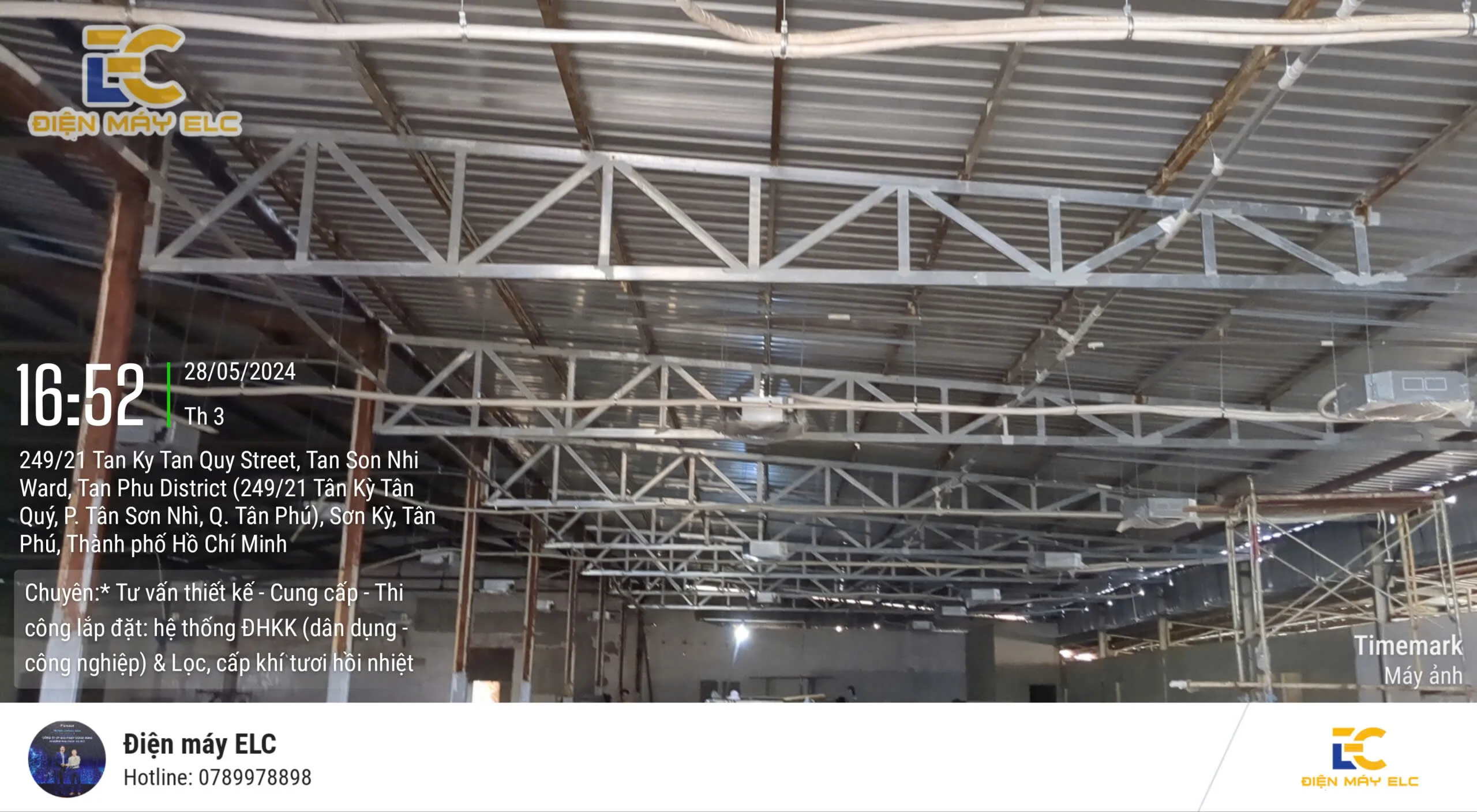 Thi công lắp đặt hệ thống điều hòa không khí cho câu lạc bộ bida Hoàng Sao (Quận Tân Phú)