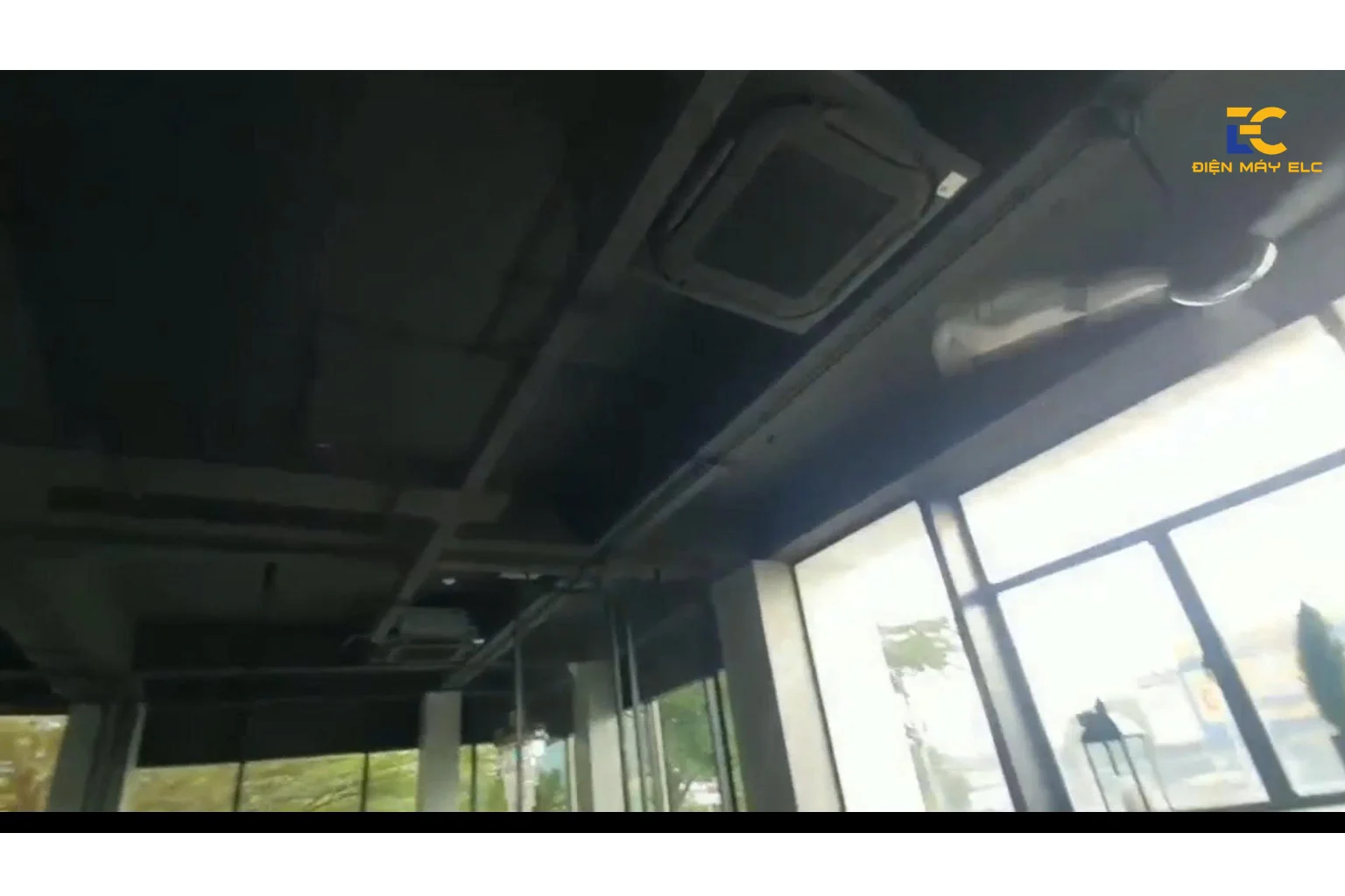 Điện máy ELC hoàn thành hệ thống điều hòa không khí âm trần Cassette Daikin Inverter cho nhà hàng tại 05 Đại lộ Bình Dương