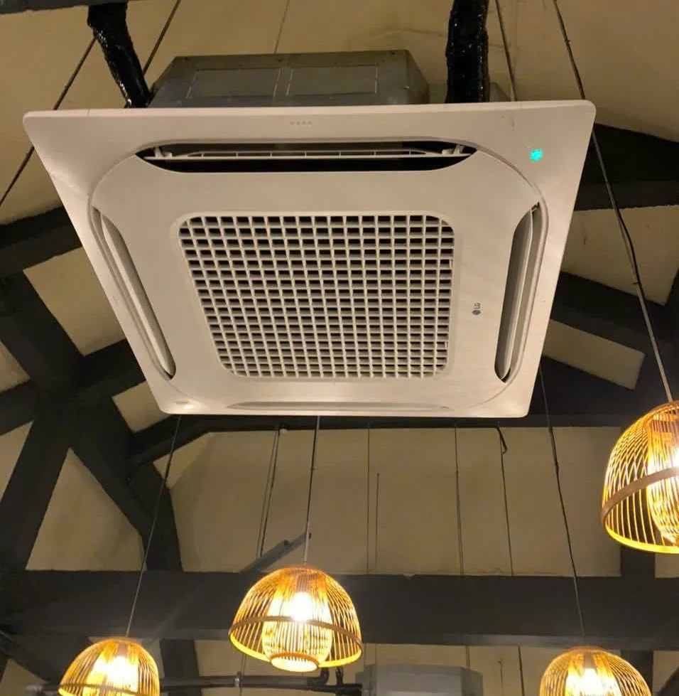 Điện máy ELC hoàn thành hệ thống điều hòa âm trần cassette cho nhà hàng tại Phú Quốc – Kiên Giang