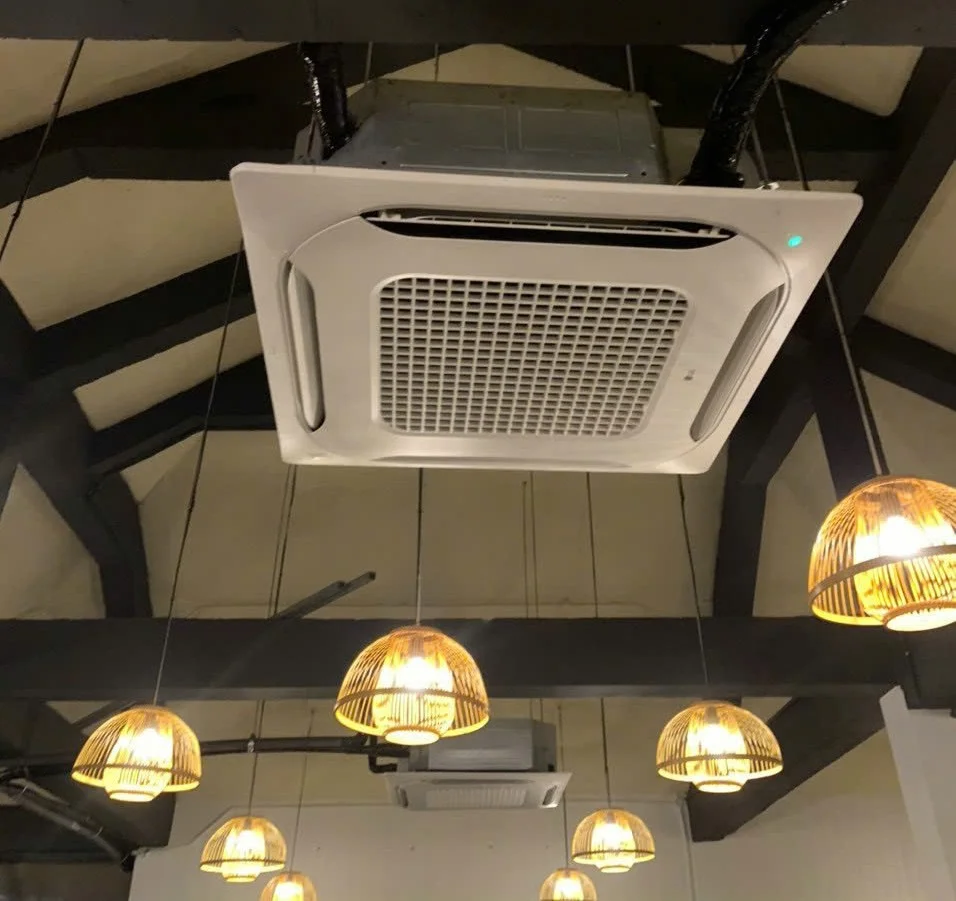 Điện máy ELC hoàn thành hệ thống điều hòa âm trần cassette cho nhà hàng tại Phú Quốc – Kiên Giang