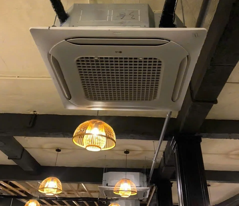 Điện máy ELC hoàn thành hệ thống điều hòa âm trần cassette cho nhà hàng tại Phú Quốc – Kiên Giang
