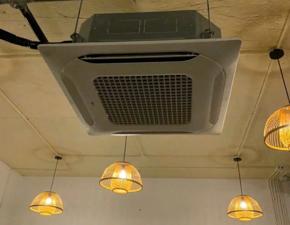Điện máy ELC hoàn thành hệ thống điều hòa âm trần cassette cho nhà hàng tại Phú Quốc – Kiên Giang