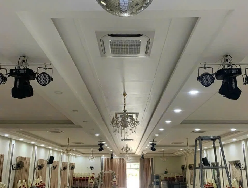 Điện máy ELC hoàn thành hệ thống điều hòa âm trần cassette LG cho Nhà hàng tiệc cưới Việt Hà – Bà Rịa Vũng Tàu