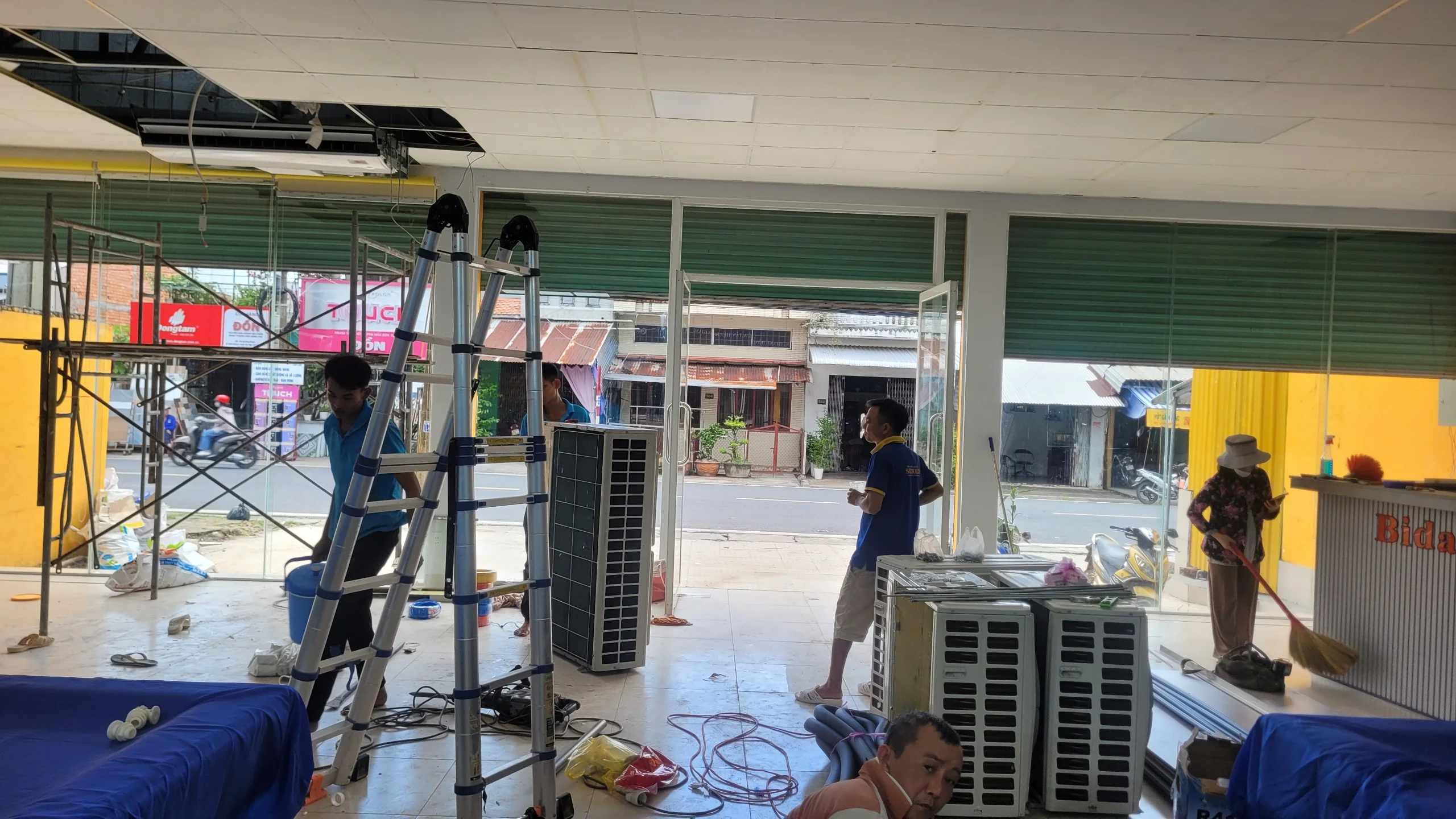 Điện máy ELC hoàn thành hệ thống điều hòa không khí cho CLB Billiards TƯƠNG LAI tại Kiên Giang