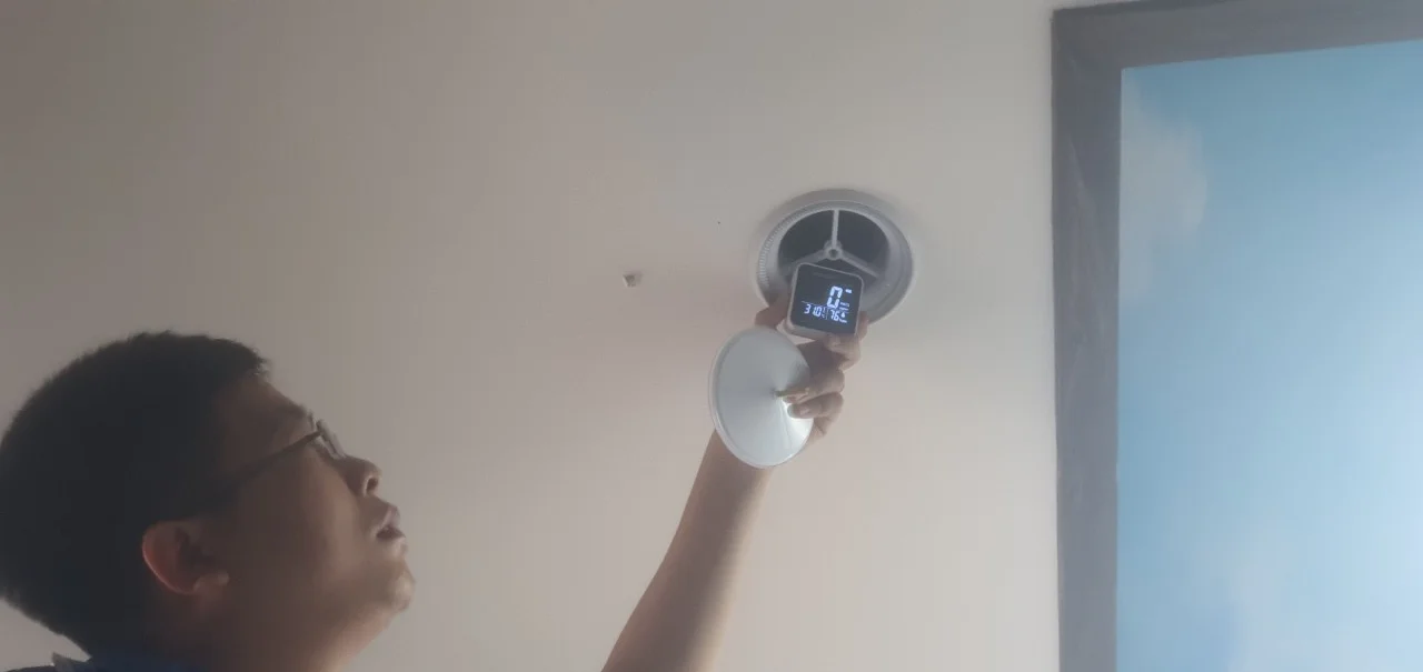 Điện máy ELC hoàn thành hệ thống lọc, cấp khí tươi thu hồi nhiệt Menred Hagisu cho biệt thự Him Lam, Quận 7