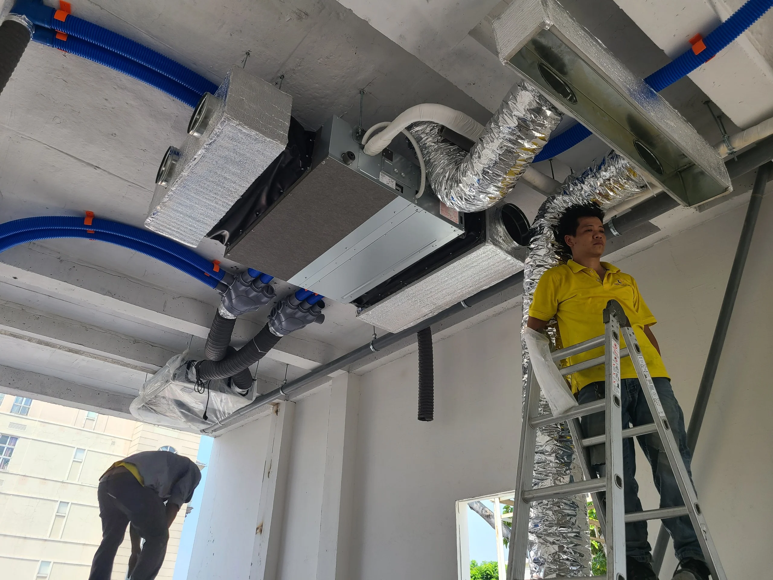 Điện máy ELC hoàn thành hệ thống điều hòa giấu trần Daikin và lọc, cấp khí tươi Menred Hagisu cho nhà phố Nguyễn Thông, Quận 3