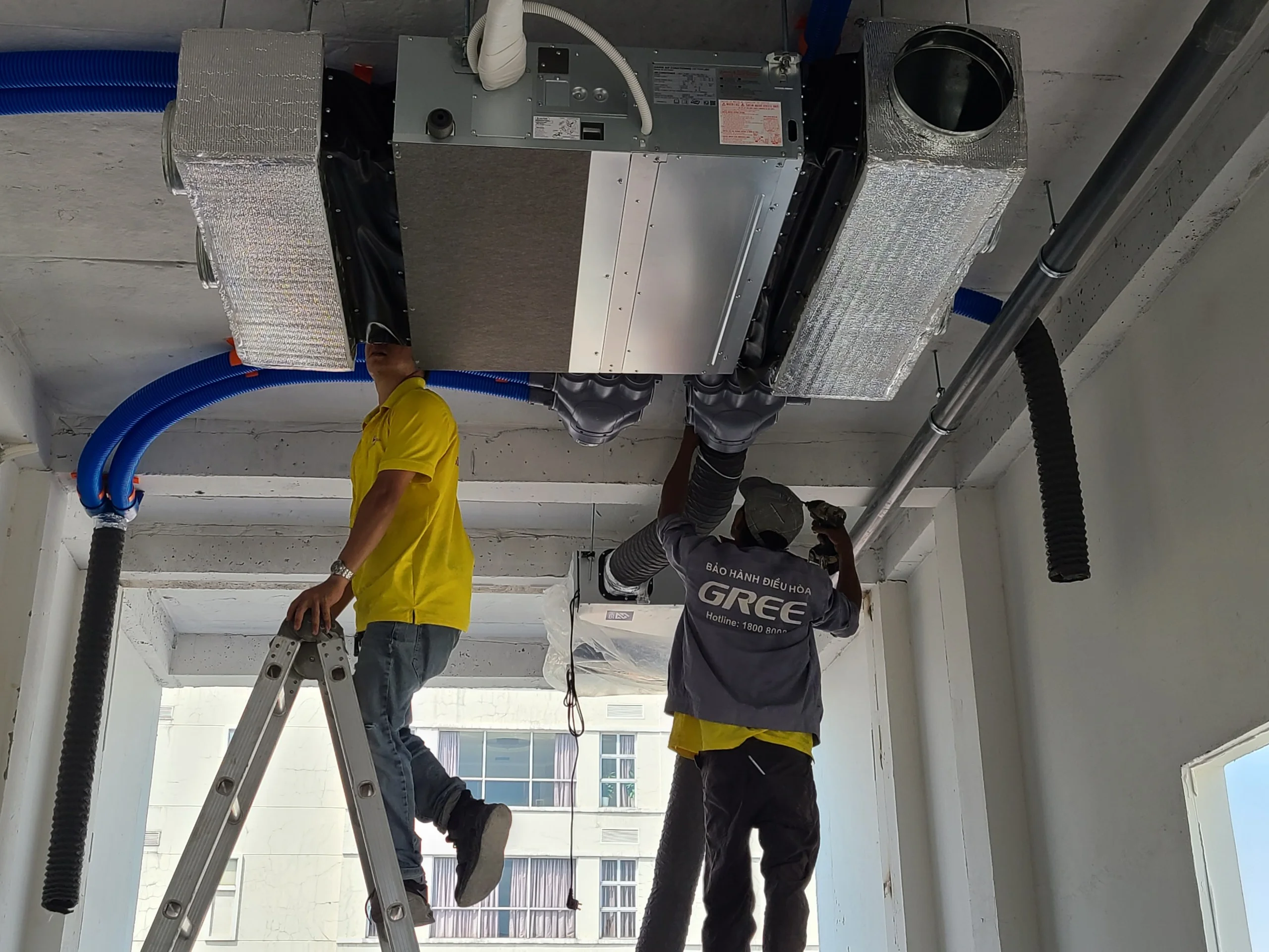 Điện máy ELC hoàn thành hệ thống điều hòa giấu trần Daikin và lọc, cấp khí tươi Menred Hagisu cho nhà phố Nguyễn Thông, Quận 3