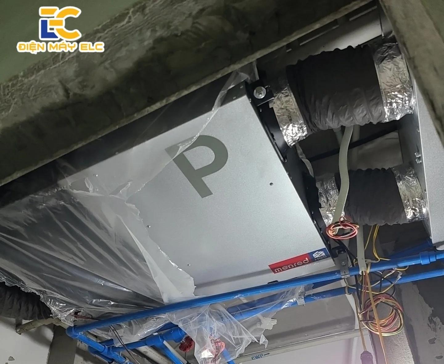 Điện máy ELC hoàn thành hệ thống điều hòa âm trần LG và lọc, cấp khí tươi Menred Hagisu cho căn hộ Feliz En Vista, Quận 2