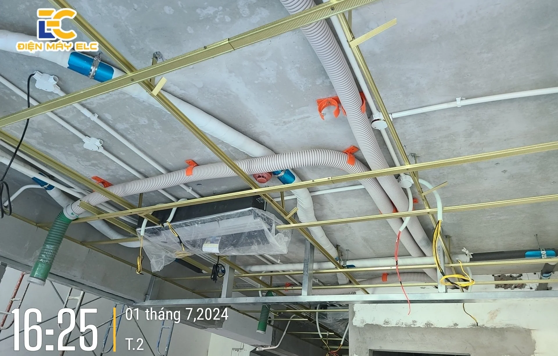 Điện máy ELC hoàn thành hệ thống điều hòa âm trần LG và lọc, cấp khí tươi Menred Hagisu cho căn hộ Feliz En Vista, Quận 2