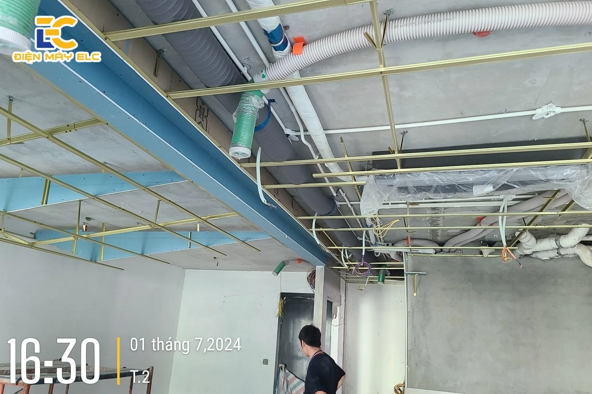 Điện máy ELC hoàn thành hệ thống điều hòa âm trần LG và lọc, cấp khí tươi Menred Hagisu cho căn hộ Feliz En Vista, Quận 2