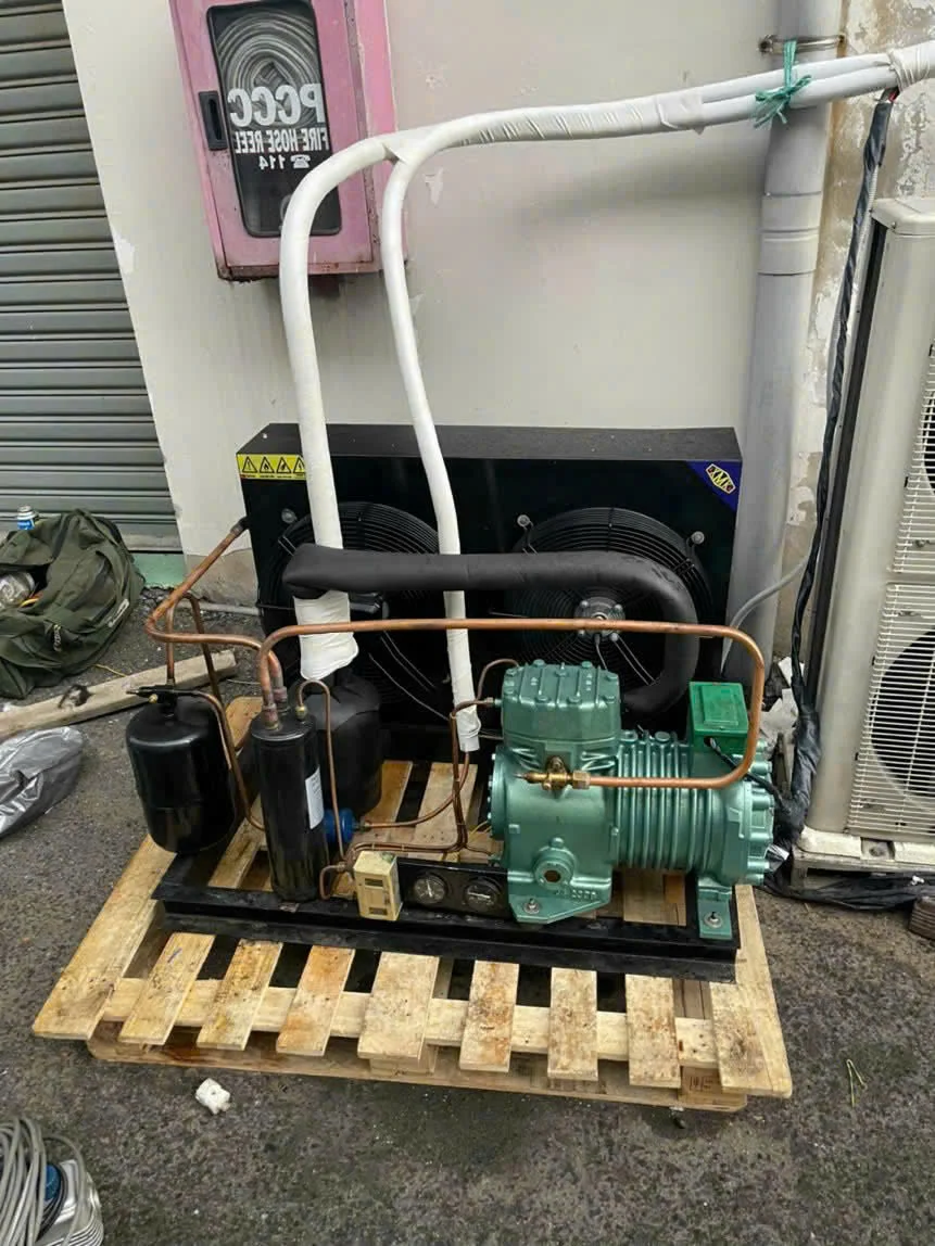 Điện máy ELC hoàn thành lắp đặt cụm máy tách ẩm công suất 7.5HP cho kho sản xuất bảo quản xoài tại Long An