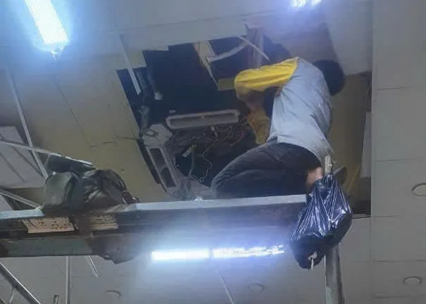 Điện máy ELC hoàn thành lắp đặt hệ thống máy lạnh âm trần Cassette Daikin cho shop thời trang tại Long Khánh, Đồng Nai