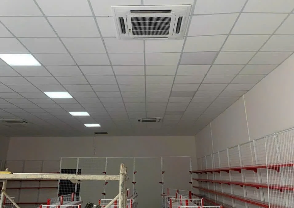 Điện máy ELC hoàn thành lắp đặt hệ thống máy lạnh âm trần Cassette Reetech cho Shop Dr. Sữa