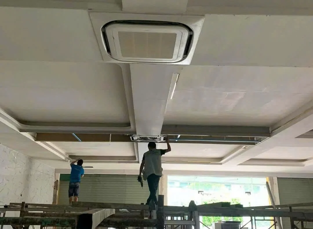 Điện máy ELC hoàn thành lắp đặt hệ thống máy lạnh âm trần Cassette Daikin cho câu lạc bộ Billiards tại Dĩ An, Bình Dương