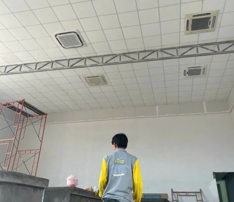 Điện máy ELC hoàn thành lắp đặt hệ thống máy lạnh âm trần Cassette Reetech cho cơ sở sản xuất tại Đắk Nông