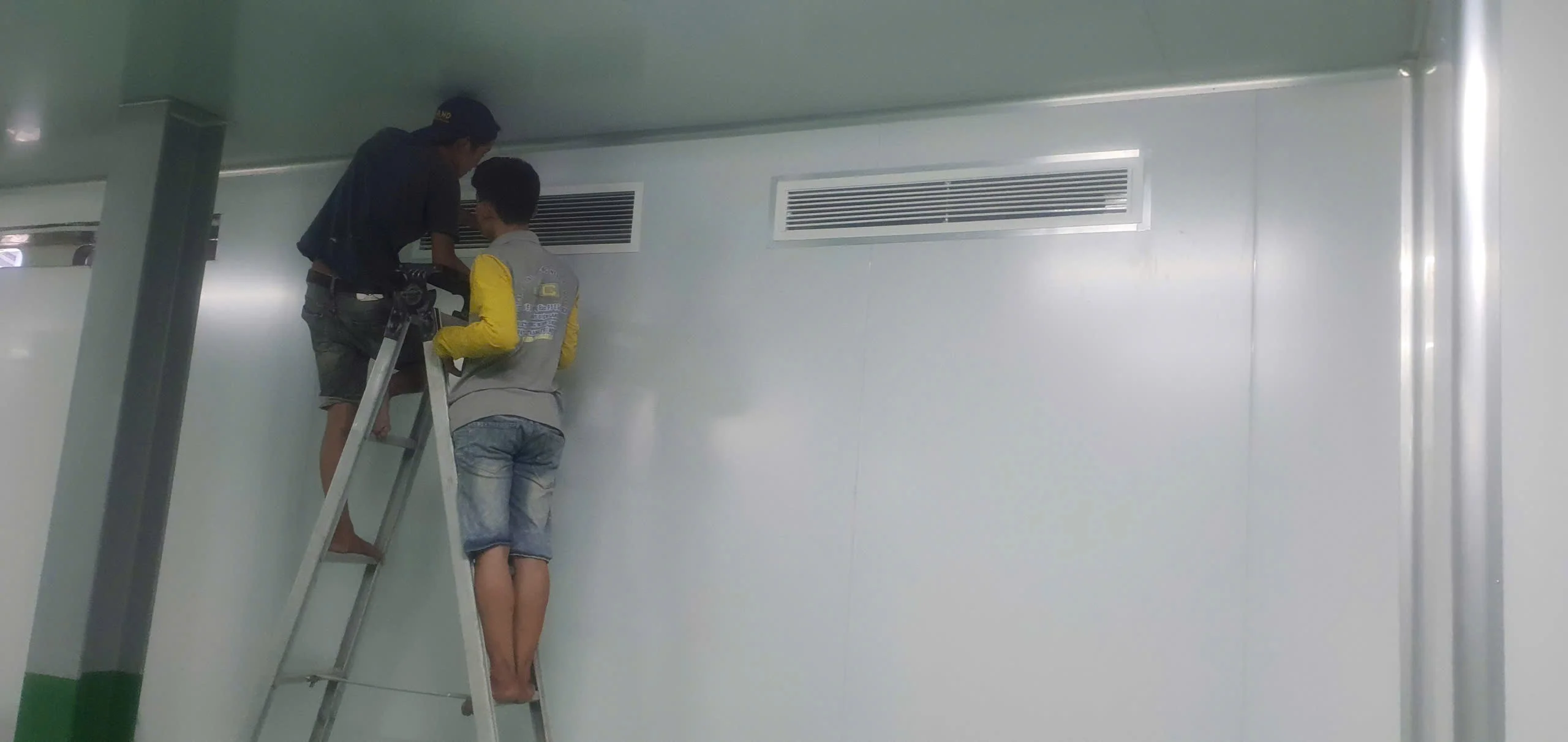 Điện máy ELC hoàn thành hệ thống máy lạnh giấu trần nối ống gió Daikin cho cơ sở sản xuất bột nguyên liệu làm bánh tại Nhơn Trạch, Đồng Nai