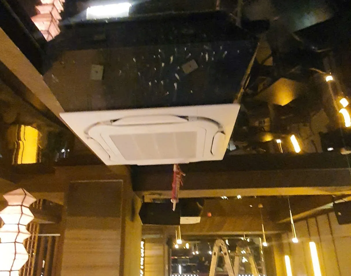 Điện máy ELC hoàn thành hệ thống máy lạnh âm trần Cassette Daikin Inverter cho Nhà hàng Nhật Takami tại Quận 1, TP.HCM