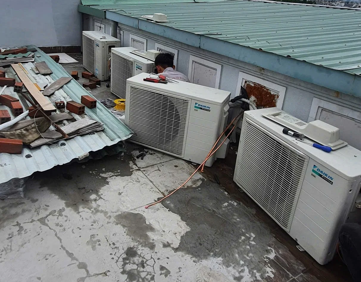 Điện máy ELC hoàn thành hệ thống điều hòa không khí Daikin cho tòa nhà văn phòng kinh doanh bất động sản tại đường Phạm Văn Đồng, Bình Thạnh