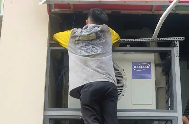 Điện máy ELC hoàn thành hệ thống máy lạnh âm trần Cassette Reetech cho Shop Mẹ và Bé tại Gò Vấp, TP.HCM