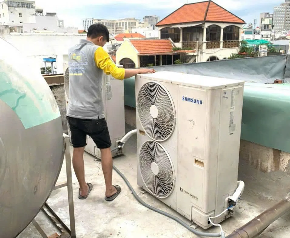 Điện máy ELC hoàn thành hệ thống máy lạnh âm trần Cassette Samsung Inverter cho Showroom Mai Vàng Đất Việt tại Bình Thạnh, TP.HCM