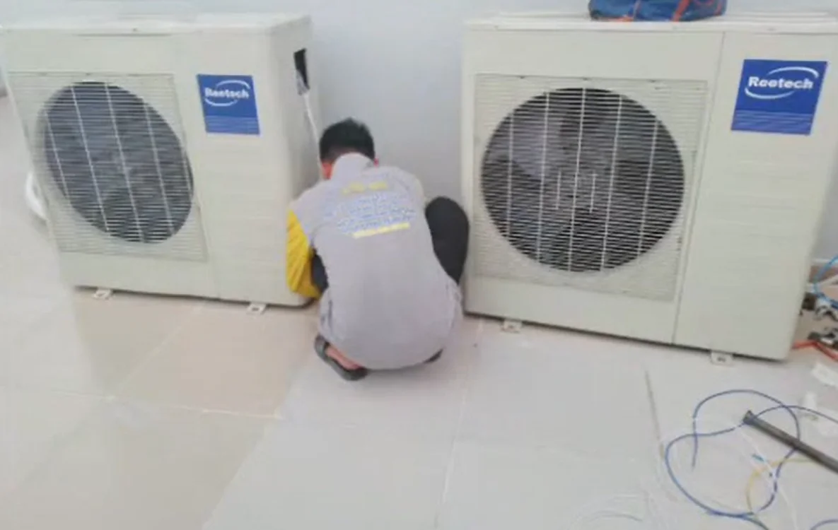 Điện máy ELC hoàn thành hệ thống máy lạnh tủ đứng Reetech cho căn tin Trường Đại học Tôn Đức Thắng, Quận 7, TP.HCM